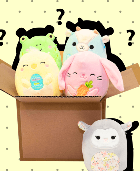 Unboxing the Fun: 5 Easter Mystery Squishmallow Box Set!