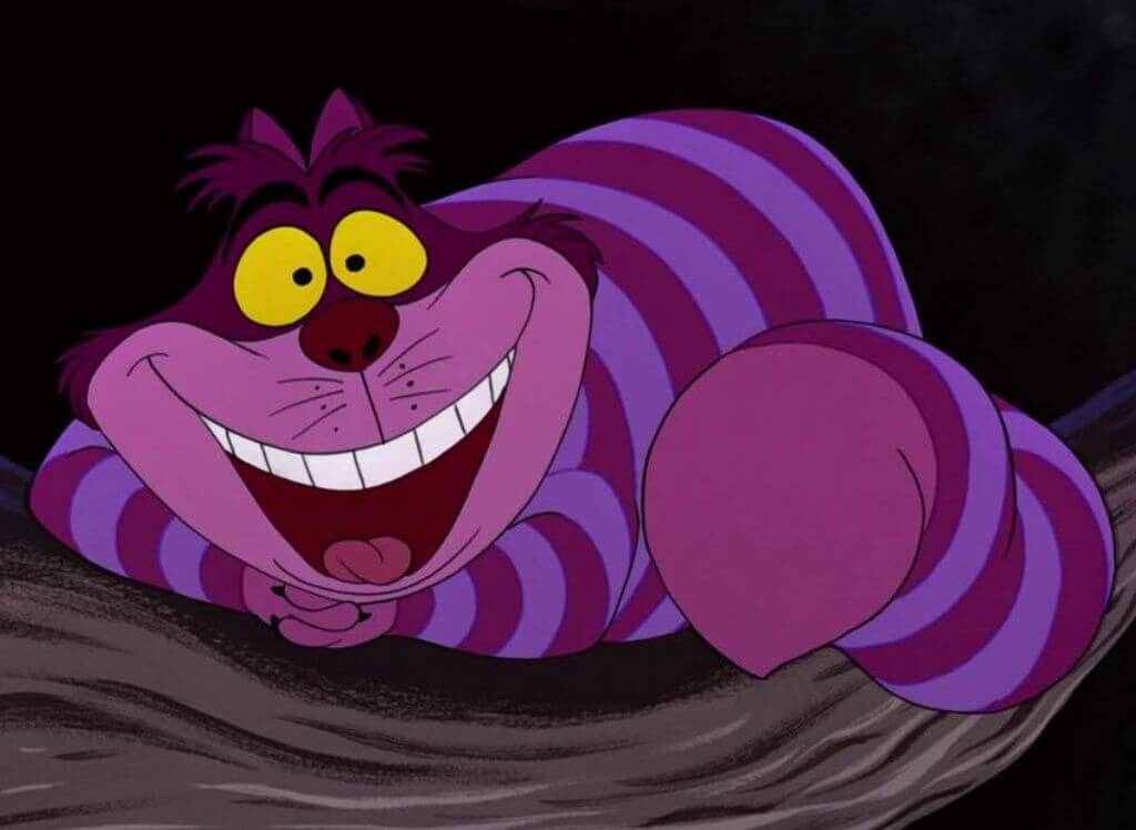 Cheshire Cat Squishmallow Animated Character from Alice in Wonderland