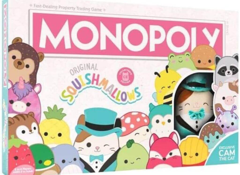 Squishmallow Monopoly Game Box