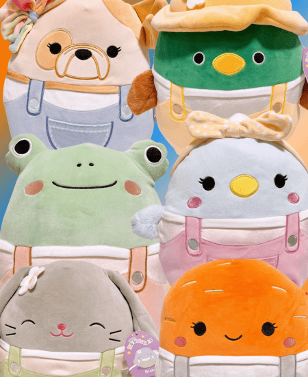 2024 Squishmallow Easter Squad A Characters