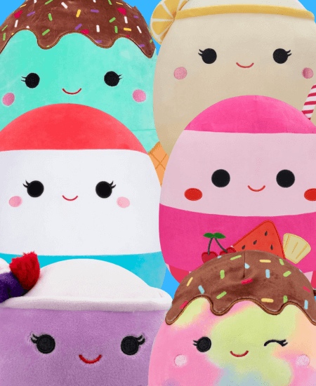 Summer Squishmallow Characters as Sweet Treats