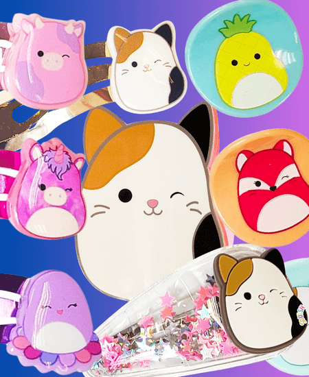 Squishmallow Hair Clips