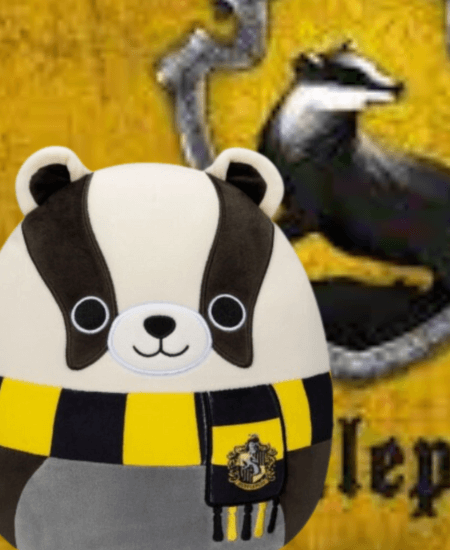 Harry Potter Hufflepuff House Badger Squishmallow